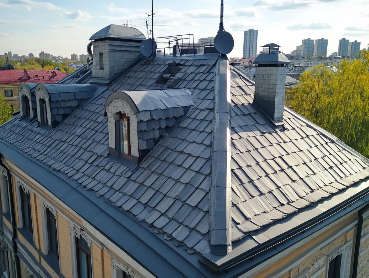 Кровля Керамическая черепица Москва